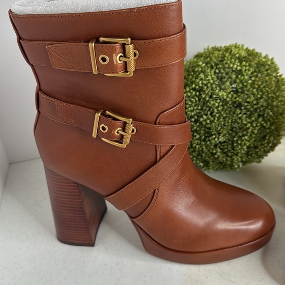 Vince Camuto Women's Coliana Platform Bootie Ankle Boot Color Whiskey Sz 10 - Picture 4 of 11